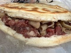 鸭肠卤汁牛肉夹馍-清真拉妈卤味(回民街店)