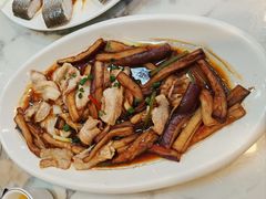 虾酱蒸茄子花肉-百姓百味海鲜酒楼(粤垦路总店)