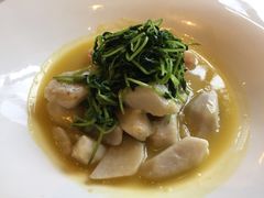 鸡汁豆苗芋奶-锦堂中餐厅
