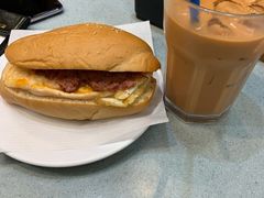 招牌咸牛肉芝士猪仔包-华嫂冰室(尖沙咀店)