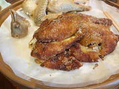 客家古法盐焗鸡-金苑酒家·客家菜·广东老字号(万象店)