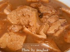 鸡汤炖豆腐-丽泽山庄·生态怀柔菜·虹鳟鱼(红螺寺店)
