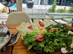 有机蔬菜拼盘-大理老字号·舟渔的鱼野生菌海景餐厅(双廊店)