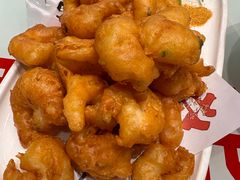 炸大海虾-添福来墨鱼饺子 · 海鲜东北菜(大连星海·黄浦路店)