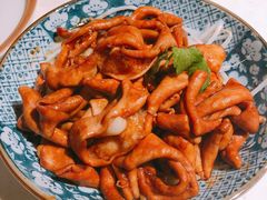 豆豉皇灼鹅肠-裕.鹅庄