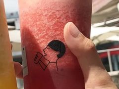草莓冰沙-喜茶(深圳福田星河COCO Park店)