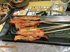 炭烤五花肉-嘎嘎鸭脑壳(蜀汉路店)