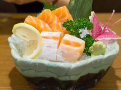 三文鱼刺身-魟阳日式料理(庆春店)