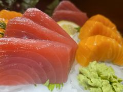 金枪鱼三文鱼握拼-松子料理(白家庄店)