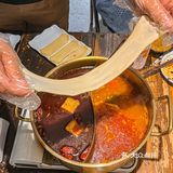 比较推荐的是：藤椒鸡肉片 涮在锅底真的太入味了