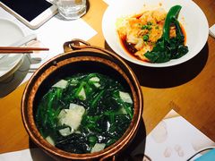 鸡汁菠菜豆衣-南小馆(迪士尼小镇店)