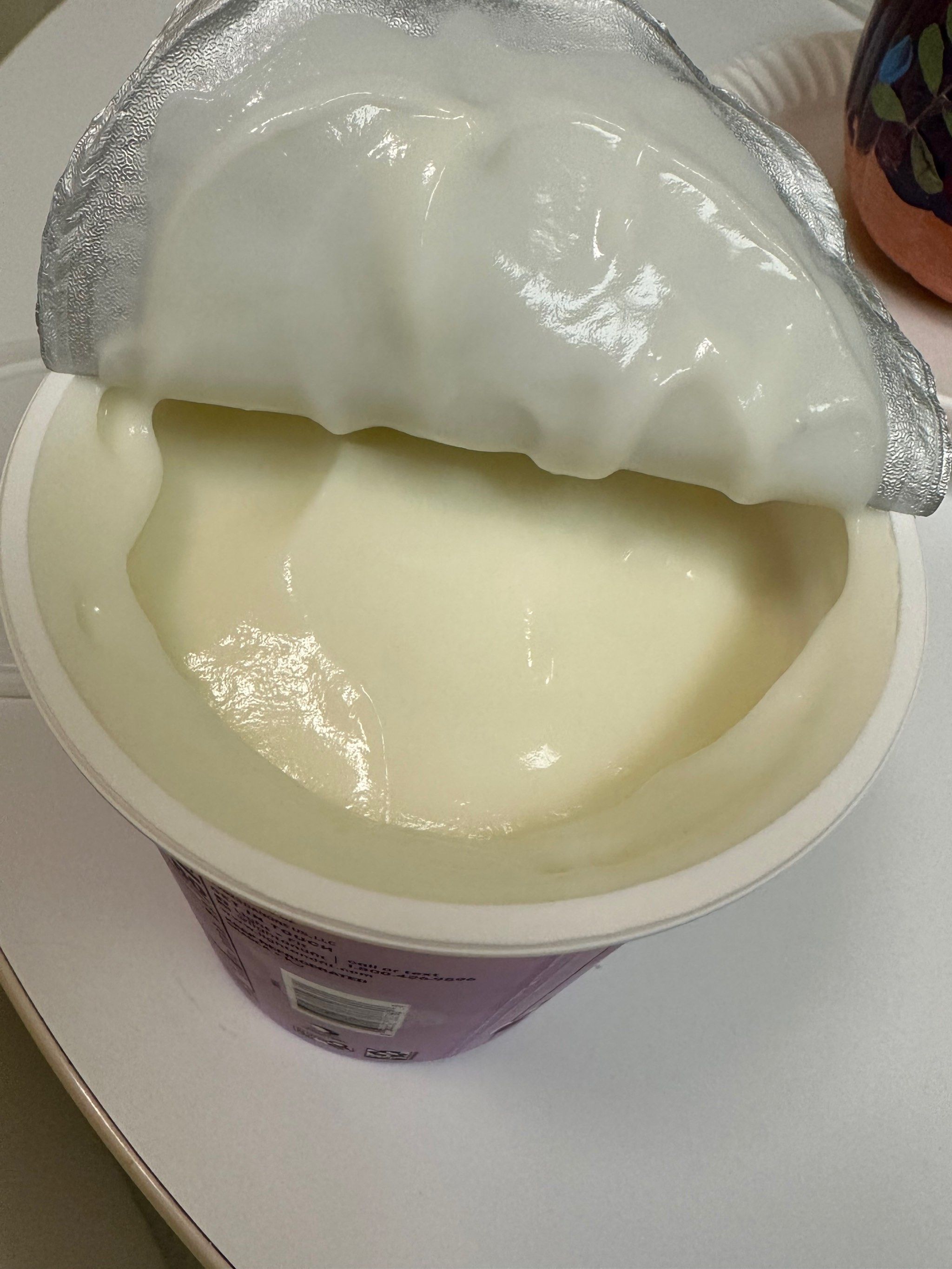 0脂低卡香草味酸奶～很少见的质感!