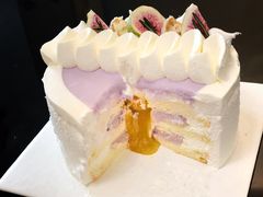 咸蛋黄芋泥流心-半勺舒舒生日蛋糕店
