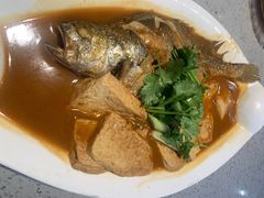 家焖深海黄花鱼-小船渔村•大连菜•大连焖鱼(明泽街店)