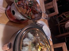 虾仁粉丝煲-绿茶餐厅(西单老佛爷店)