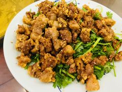 孜然羊肉-粥公粥婆精品家常菜(青龙桥店)