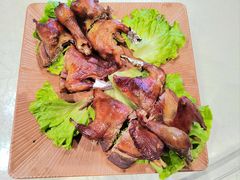 坑烤乳鸽-原始坑烧