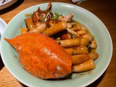 梭子蟹炒年糕-弄堂里(雨花客厅店)