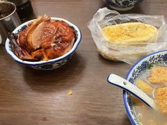 烧饼-小潘记鸭血粉丝汤