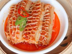 塔塔酱金钱肚-唐阁海景中餐厅·早茶·粤菜•生日聚餐(海口朗廷酒店)