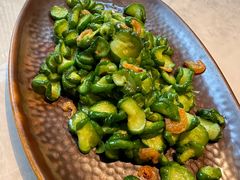 金钩海米炒脆瓜-船歌·鱼水饺青岛菜(黄岛珠江路店)