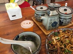 牛肉鸡场炒面-跃跃鸡肠面(人民北路店)