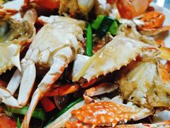 姜葱炒花蟹-板桥海鲜广场(文明东店)