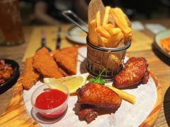 美式炸鸡拼盘-玖壹咖啡(临河街店)