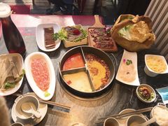 -热火朝天鲜切牛肉火锅(南强街巷店)