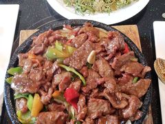 铁板驴肉-张记美食城