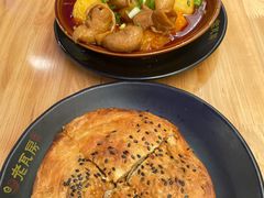 锅盔-青石桥老瓦房肥肠粉总店(青石桥总店)