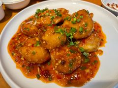 鱼香茄饼-永乐饭店