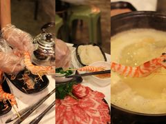 -鲜入围煮花胶鸡海鲜火锅