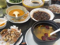 -七的湖·晚芳亭·阳澄湖农家菜·大闸蟹(莲花岛店)