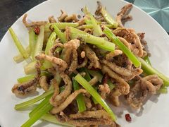 椒盐鱿鱼须-来顺成饭庄