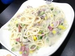 奶油培根意面-蘑菇餐厅(马台街店)