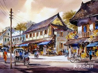 水彩清迈！看完你想去吗