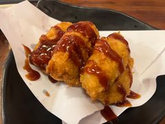 炸海蛎子-百步拉面