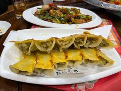 牛肉韭黄馅-海荣锅贴馆(白桦林居店)