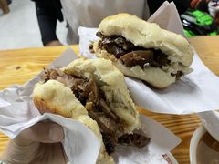 -京东一绝西海子西园烧饼夹肉