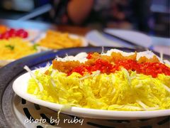 黄金娃娃菜-船梆煮•蒸汽海鲜·炉火烤肉(五四广场店)