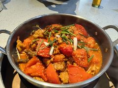 -贵州辣子鸡番茄鸡