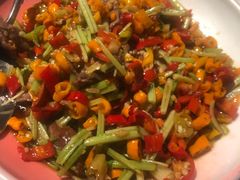 小炒黄牛肉-千百味红餐厅·江西菜(绿地双子塔店)