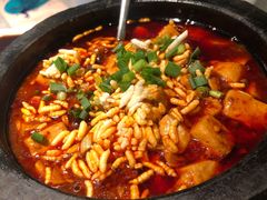 石锅酥米麻婆豆腐-雀蓝川菜(奥体广场店)