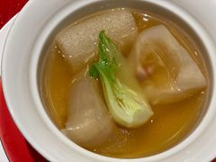 竹荪炖花胶-金色艳阳天•粤菜 淮扬菜(古平岗店)