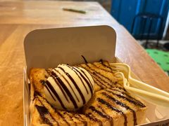 香草冰淇淋厚吐司-阿信厚吐司(曾厝垵店)