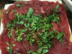 香菜嫩牛肉-憨石匠鲜菜土火锅(昆都店)
