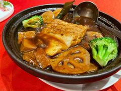 鲍汁炆豆腐-若蘭慈·无国界素食料理(欢乐海岸店)