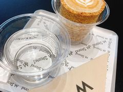 燕麦曲奇拿铁-M Stand(北京平安幸福中心店)