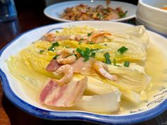 咸肉蒸娃娃菜-章吴记喜瑞餐厅(东东城店)